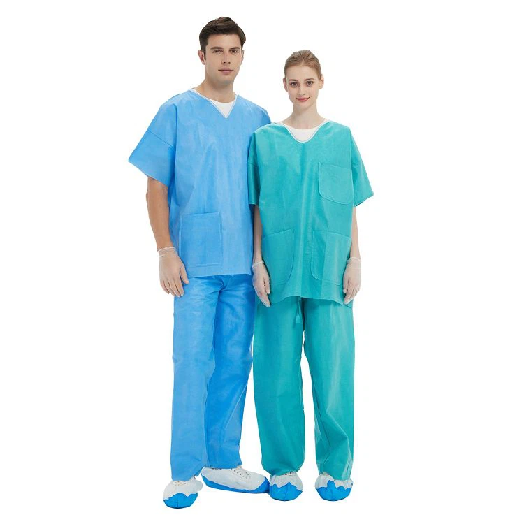 Disposable Medical Scrub Suit